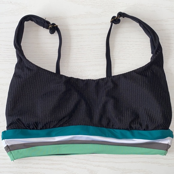 BECCA Refine Sport Ribbed Bikini Swim Top - Picture 6 of 7